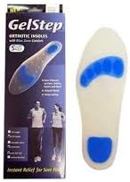 Pedifix GelStep Orthotic Insoles, Full Length, Covered, XXL Men's 11.5 - 12.5, Pair