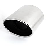 uxcell Stainless Steel Car Exhaust Muffler Tip for Honda Accord