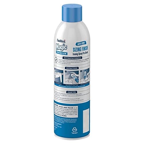 FAULTLESS STARCH 00502 MAGIC SIZING FABRIC FINISH, 20 OZ, 20 FL OZ