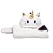 Kanguru Wearable Hooded Blanket Gifts for Girl 5 6 7 8 9 10 Year Old- Fun Christmas and Birthday Gifts for Kids (White)