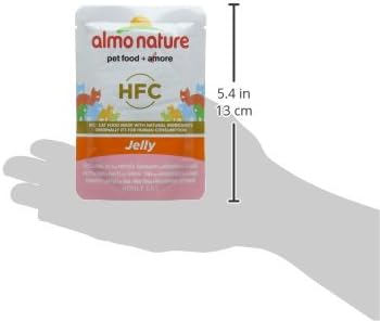 Almo Nature HFC Jelly - Wet Cat Food for Adult Cats - Tuna, Chicken and Ham - Human-Grade, Gluten-Free - 55g (Pack of 24) - Image 4