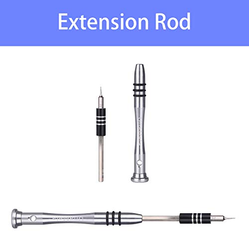 Professional Level Precision Screwdriver Tool Kit,139 in 1 with 98 Magnetic Bits and 41 Repair Tools Such as Flexible Shaft, Magnetic Pad, Suitable for PS4, iPhone, Laptop,MacBook and Computer Repair