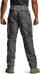 CQR Men's Ripstop Work Pants, Water Resistant