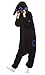Sayadress Unisex Women Men Animal Costume Pyjama Adorable Hooded Blue Umbreon X-Large
