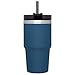 Stanley Adventure Reusable Vacuum Quencher Tumbler with Straw, Leak Proof Lid, Insulated Cup, Maintains Heat for 4 Hours, Cold for 5 hours, and Ice for 30 Hours - 20oz