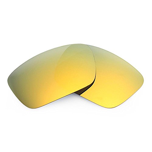 MRY Polarized Replacement Lenses for Oakley Fuel Cell Sunglasses - Multiple Options (Standard, 24K Gold Mirror-Polarized)