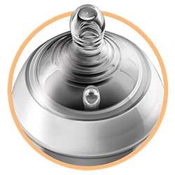 Developed with breastfeeding experts amd moms to mimic the natural movement of breastfeeding