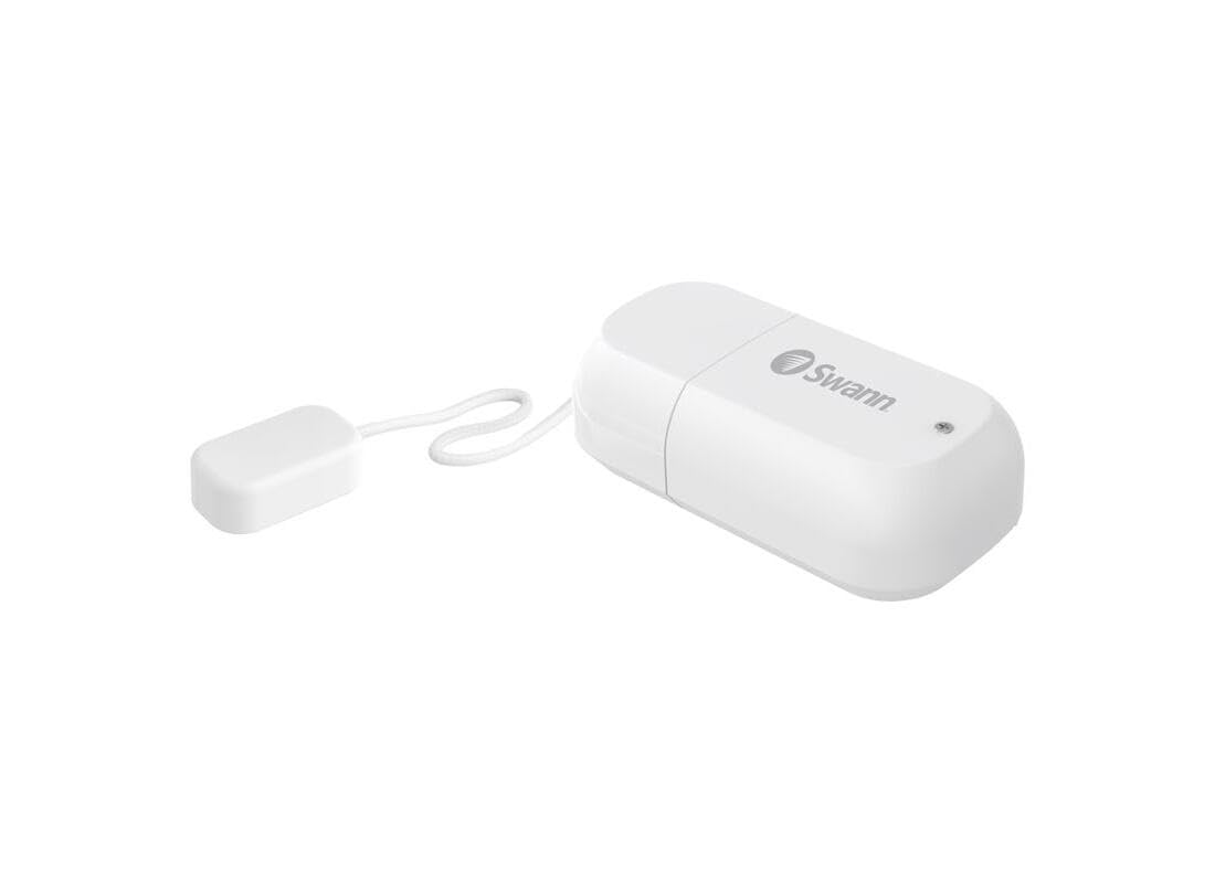 Swann Wi-Fi Leak Alert Sensor. Easy Installation (Permanent or Temporary), Wi-Fi Connected, Battery Powered, Alerts to Your Smartphone and Get Early Warning of Leaking Pipes or Appliances