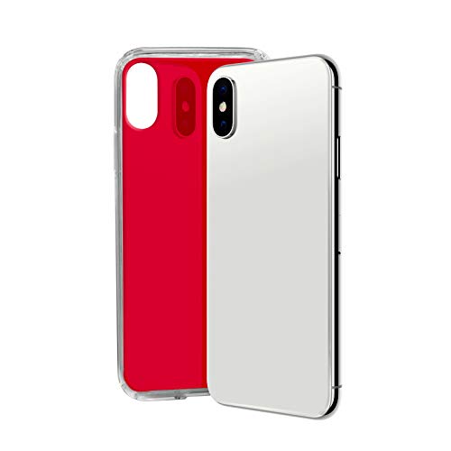 SBS Weiche TPU-Schutzhülle für iPhone XS/X, glänzend, Rot en promo sur Amazon