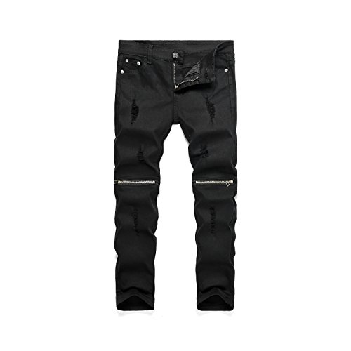 boys black slim jeans