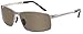 Porsche 8541 Progressive No Line Sun Reader Designer Reading Glasses, Matte Titanium, +1.00