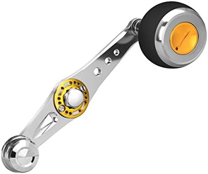 ゴメクサス Gomexus パワー バランス ハンドル 65mm シマノ ダイワ 人気上昇中 アブガルシア Shimano Daiwa Abu Garcia 0 ベイトリール 遠投 300 シーホーク など用 Cnc切削 本体 19 Dc カルカッタコンクエスト 用 アルミ製
