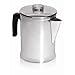 IMUSA USA GAU-00745 Aluminum Coffee Manual Percolator, Silver