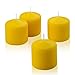 4 Citronella Scented Pillar Candles 3x3 . Burn Time 50 Hours