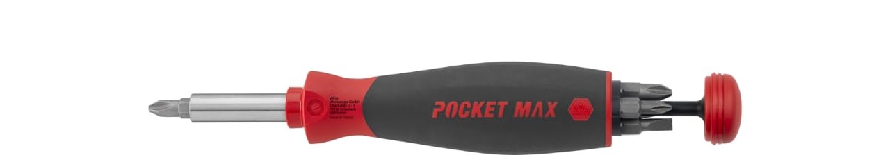 Wiha Bitmagazin PocketMax magnetisch 8Bi | 45292, Black