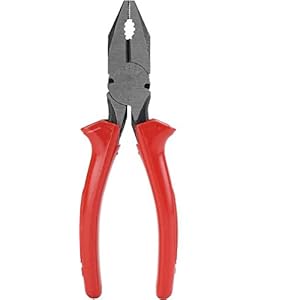 Taparia Samsan_13 165mm/6″ Steel Insulated Combination Cutting Plier (Orange)