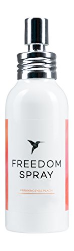 Freedom All Natural, All Over, Aluminum Free Refreshing Body & Home Spray (2.7 oz) (Frankincense Peach)