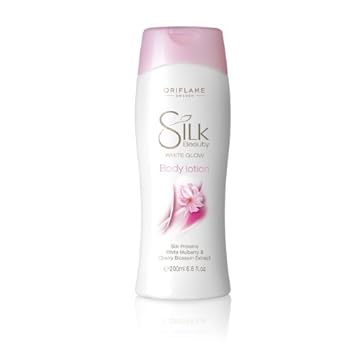 Oriflame Silk Beauty White Glow Body Lotion, 200ml