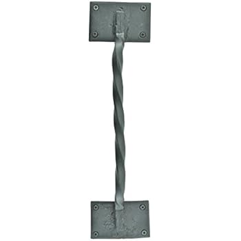 wrought supply renovator colonial pull handle iron door gate hardware included antique twist height