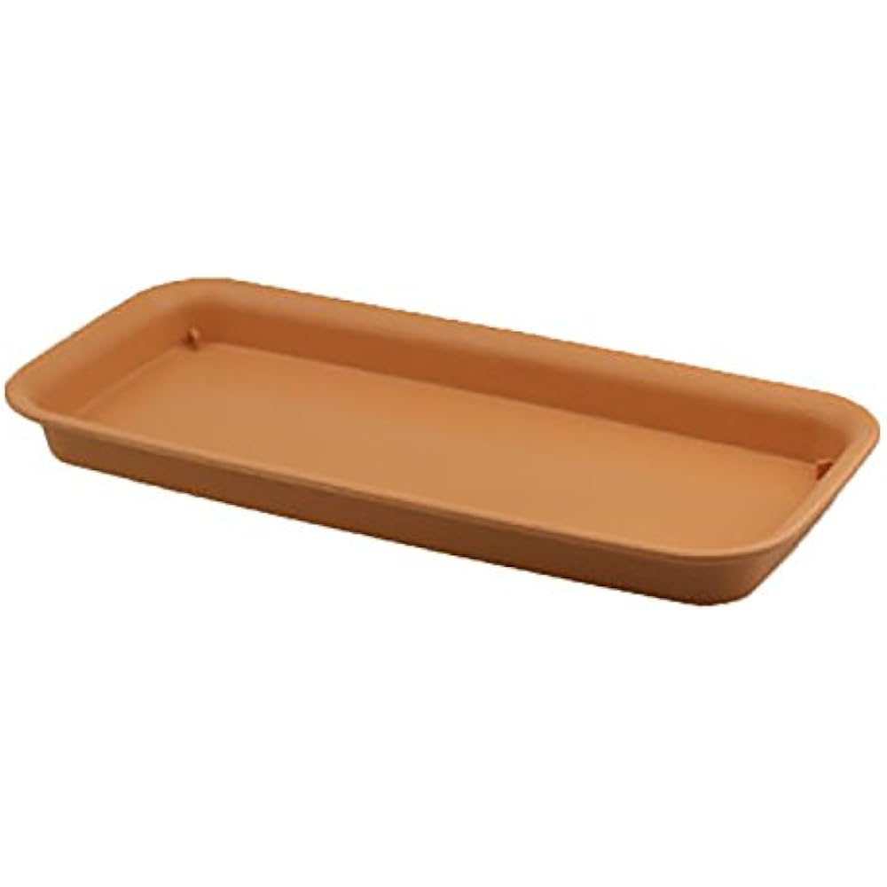 12 Inch (Outside Length) Plastic Rectangular Planter Tray Flower Pot