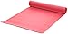 AmazonBasics 1/4-Inch Yoga and Exercise Mat with Carrying Strap, Pink