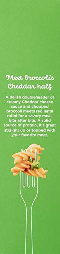 Wickedly Prime Lentil Pasta Meal, Broccoli Cheddar, 10.1oz
