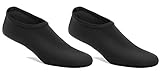 FUN TOES -2 PAIRS Water Skin shoes Aqua Socks for Water Sports Beach Pool Surf