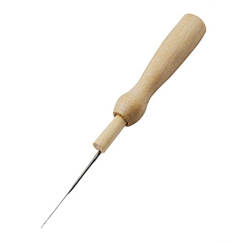 Quwei 63 Pieces 3 Sizes Felting Needles Wool Felt Tools with 3 Pieces Clear Bottles and 3 Pieces Wooden Handles - Thumbnail 5