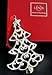 Lenox Sparkle And Scroll Holiday / Christmas Ornaments [Silver-Plated] (set-8)