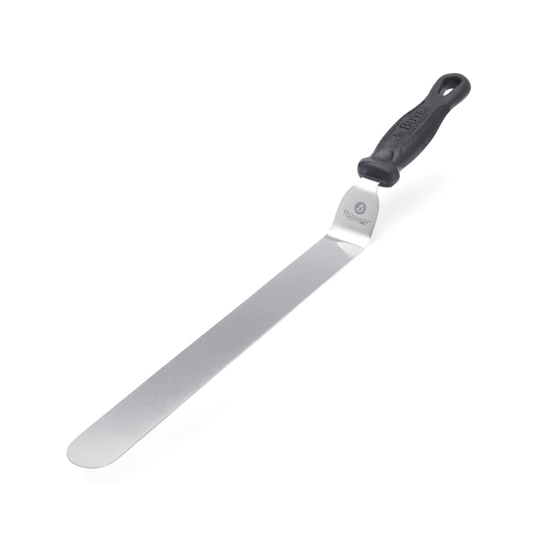 De Buyer FKOfficium Angled Spatula, 34,5 x 3,5 cm