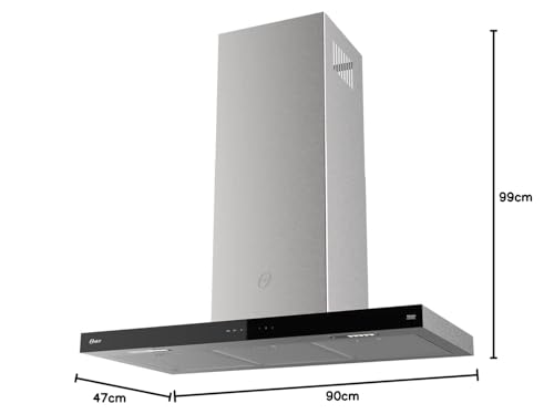 Coifa de Parede Oster, Touch Control, Inox, 90cm, 220V, OCFA690