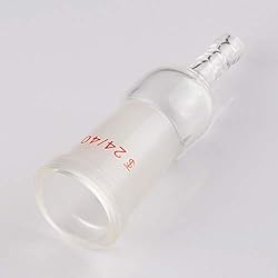 StonyLab Glass Straight Inlet Adapter with 24/40