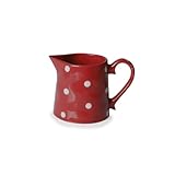 Maxwell and Williams Sprinkle Creamer, Red