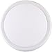 GetInLight 9 Inch Flush Mount LED Ceiling Light with ETL Listed, Soft White 3000K, Matte White Finish, IN-0302-3-WH