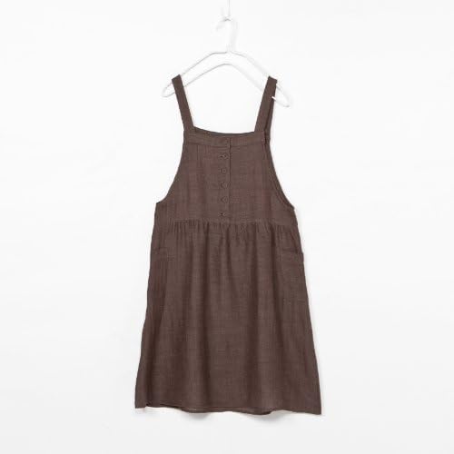 Amazon Co Jp サマンサモスモス Sm2 ウール麻エプロンワンピース ベージュ M 服 ファッション小物