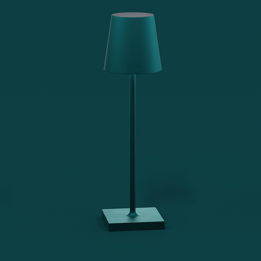 SolarCentre® Jour Indoor and Outdoor USB Chargeable Solar Powered Table Lamp (Ocean Blue)