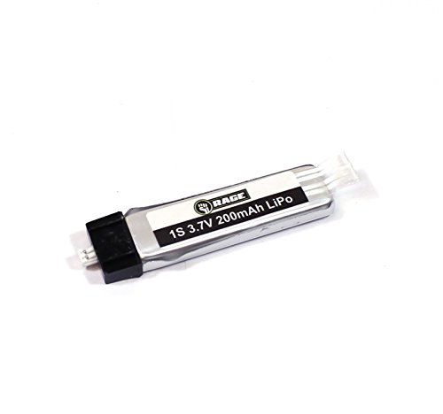 Rage R/C - 200mAh 1S 3.7V 25C LiPo Battery; Beechcraft