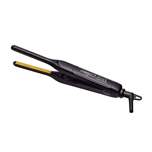 Kiss-Products-Red-Ceramic-Tourmaline-310-Inch-Pencil-Flat-Iron-101-Pound