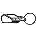 iPick Image for Honda CR-Z Gunmetal Black Carabiner-style Snap Hook Metal Key Chain