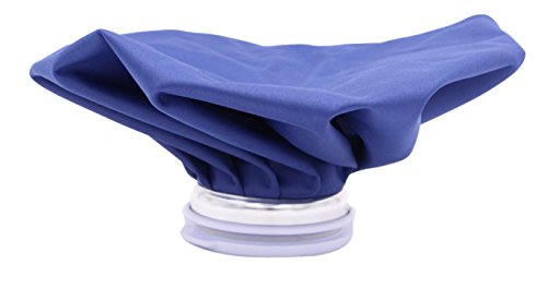 Reusable Ice Bag For Injuries - Soft Cloth Pain Relief Hot And Cold Therapy Flexible Medical Instant First Aid Kit Water Ice Cubes Refillable Pack For Knee Ankle Shoulder Back Elbow Head (Blue, 9'')