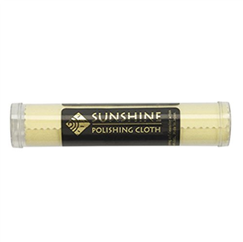 Trio of SunshineÂ® Polishing Cloths for Sterling Silver, Gold, Brass Copper Metal Jewelry (Set of 3 Tubes)