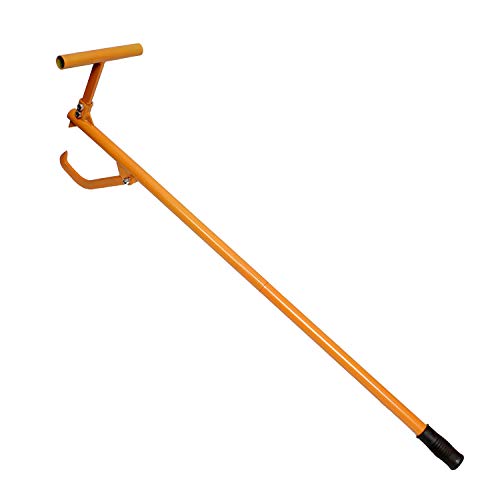 Felled Steel Timberjack - 48in Timber Jack Tool, Cant Hook Log Roller Tool with Log Hook for Felling and Logging