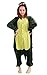 Aoibox Unisex Adult Dinosaur Animal Cosplay Onesie Pajamas Size XL GreenDinosaur