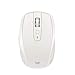 Logitech MX Anywhere 2S Wireless Mouse – Use On Any Surface, Hyper-Fast Scrolling, Rechargeable, Control up to 3 Apple Mac and Windows Computers and laptops (Bluetooth or USB), Light Gray