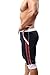 ONEFIT Mens Summer Sports Pants Comforbale Beach Pants Dark Blue Large