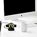 LANMU Charger for Samsung Gear Sport,Charging Dock Cradle Charger for Samsung Gear Sport Smartwatch (Black)