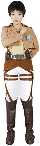 MILICA BOOKS Embroidered Attack on Titan Survey Corps Eren Yeager Cosplay Costume