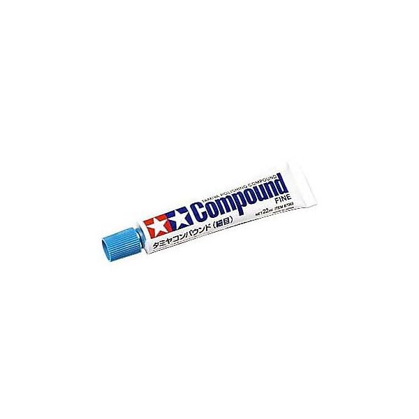TAMIYA 87069 300087069 fein 22ml Politur-/Schleifp, Modellbau-Zubehör, Bastelwerkzeuge, hochwertiges Modellbauzubehör