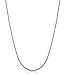 Jstyle Jewelry 1MM Stainless Steel Chain Necklaces for Women Box Link, 22 Inch