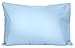 2 Blue Toddler Pillowcases - Envelope Style - for Pillows Sized 13x18 and 14x19-100% Cotton with Soft Sateen Weave - Machine Washable